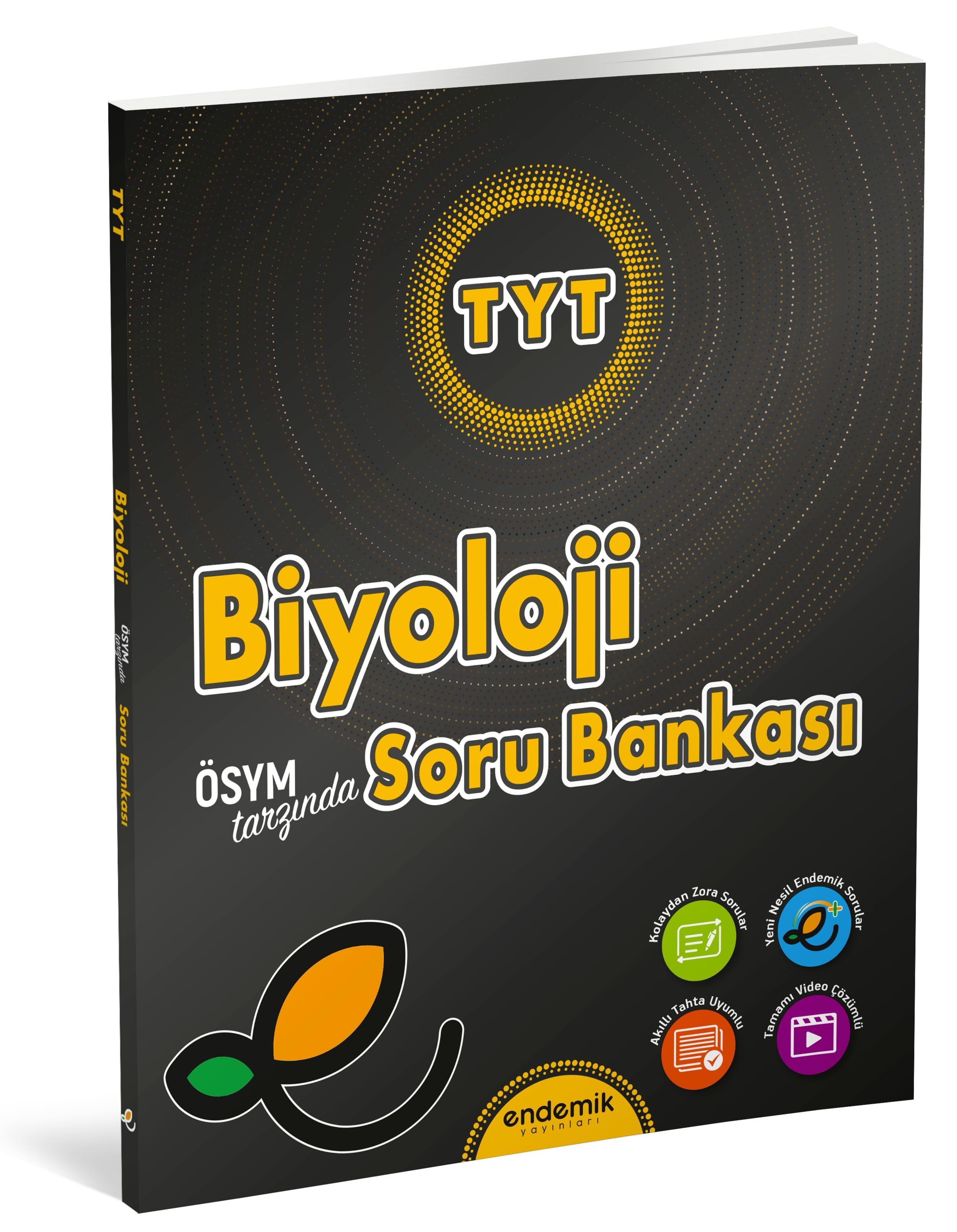 Endemik Yayınları TYT Biyoloji Soru Bankası
